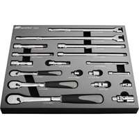 Ingersoll Rand 752025 - 18pc Ratchet And Accessories Set